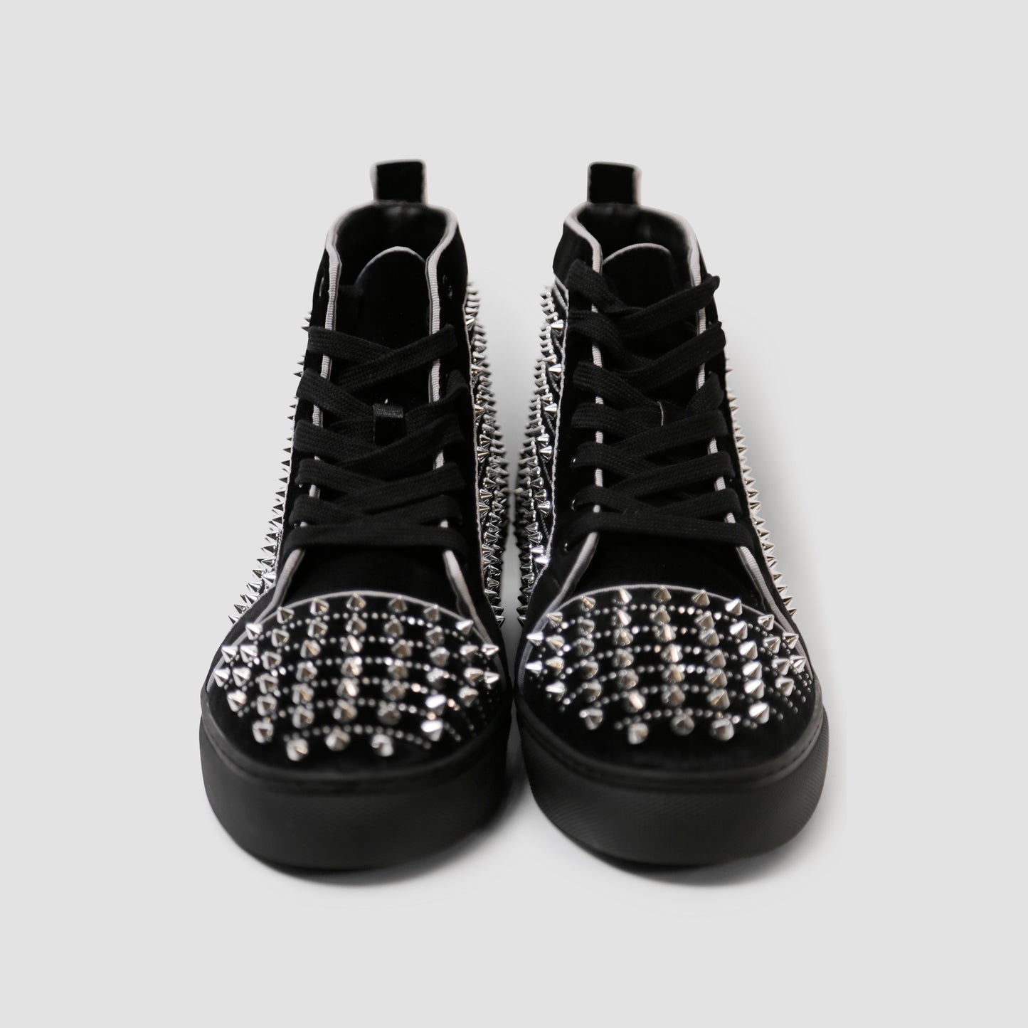 Midnight Spark High-Top Sneakers