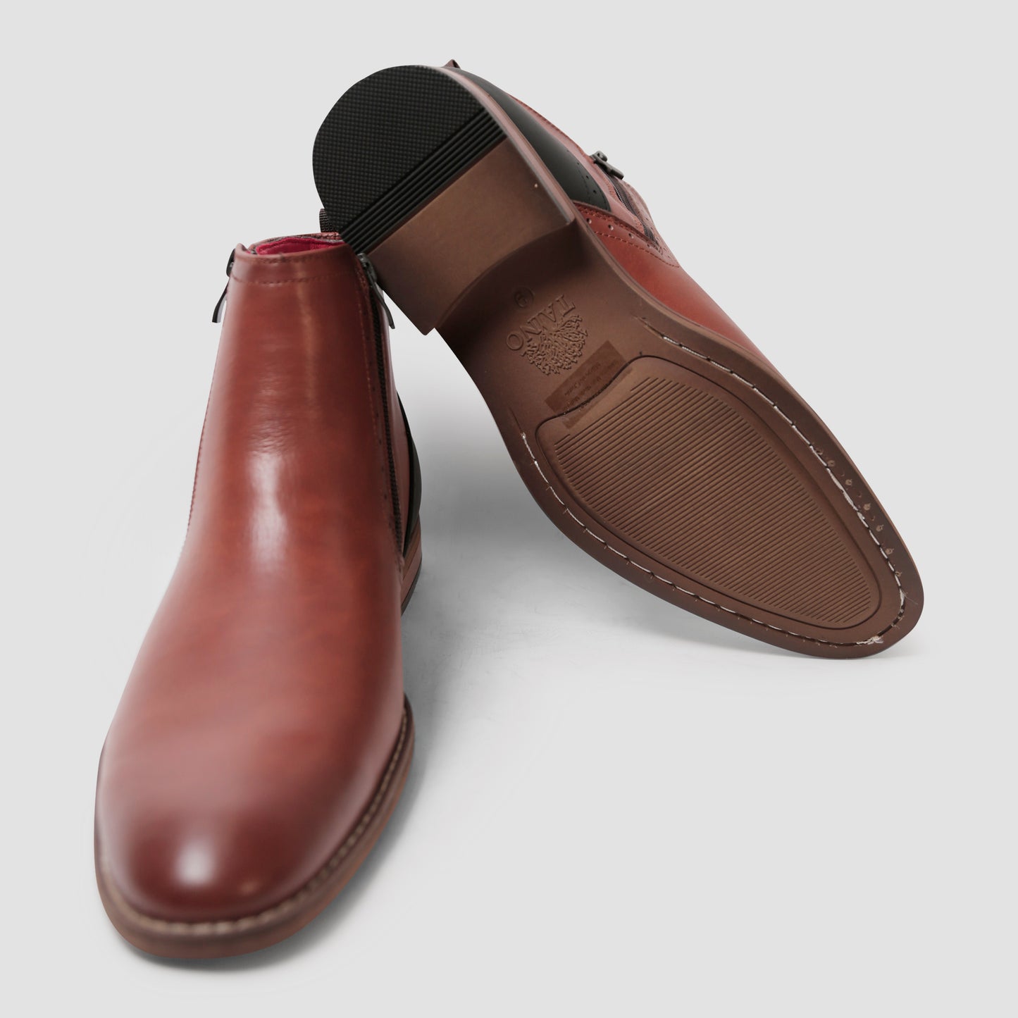 Brown Leather Boots
