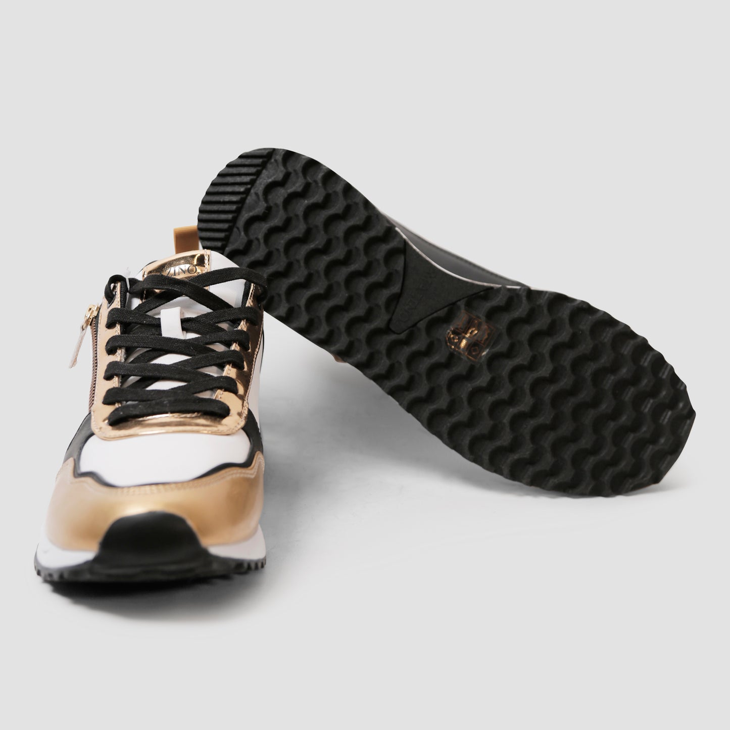 Luxe Gold Rush Sneakers