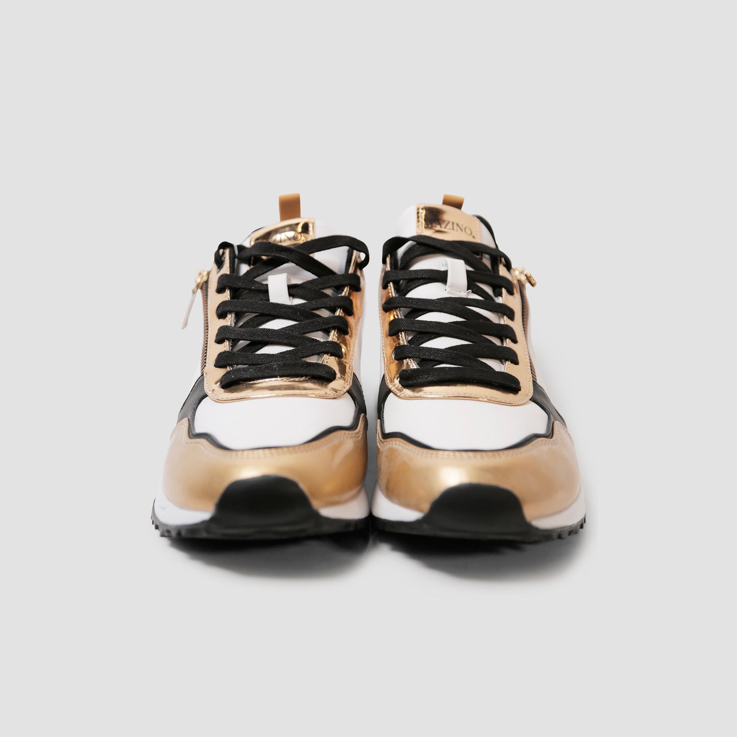 Luxe Gold Rush Sneakers