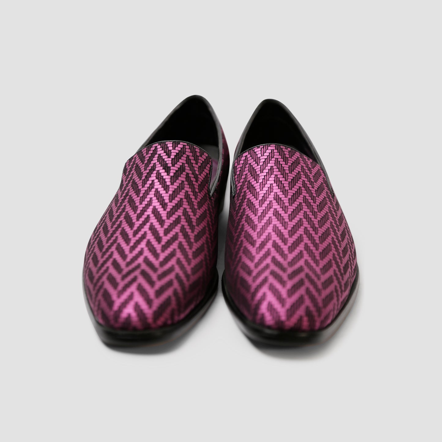 Magenta Matrix Loafers