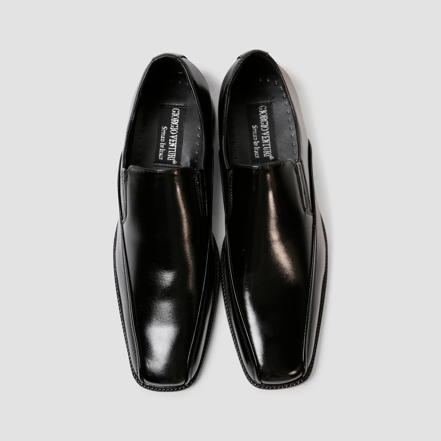 Classic Black Slip-Ons