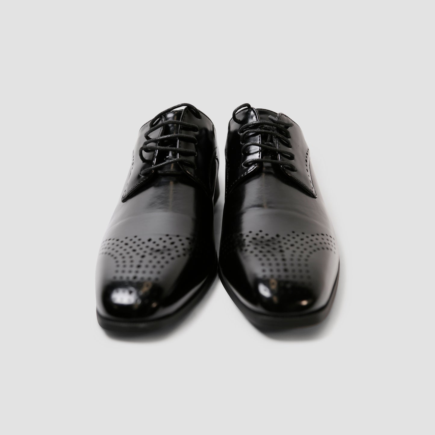 Black Brogue Oxfords