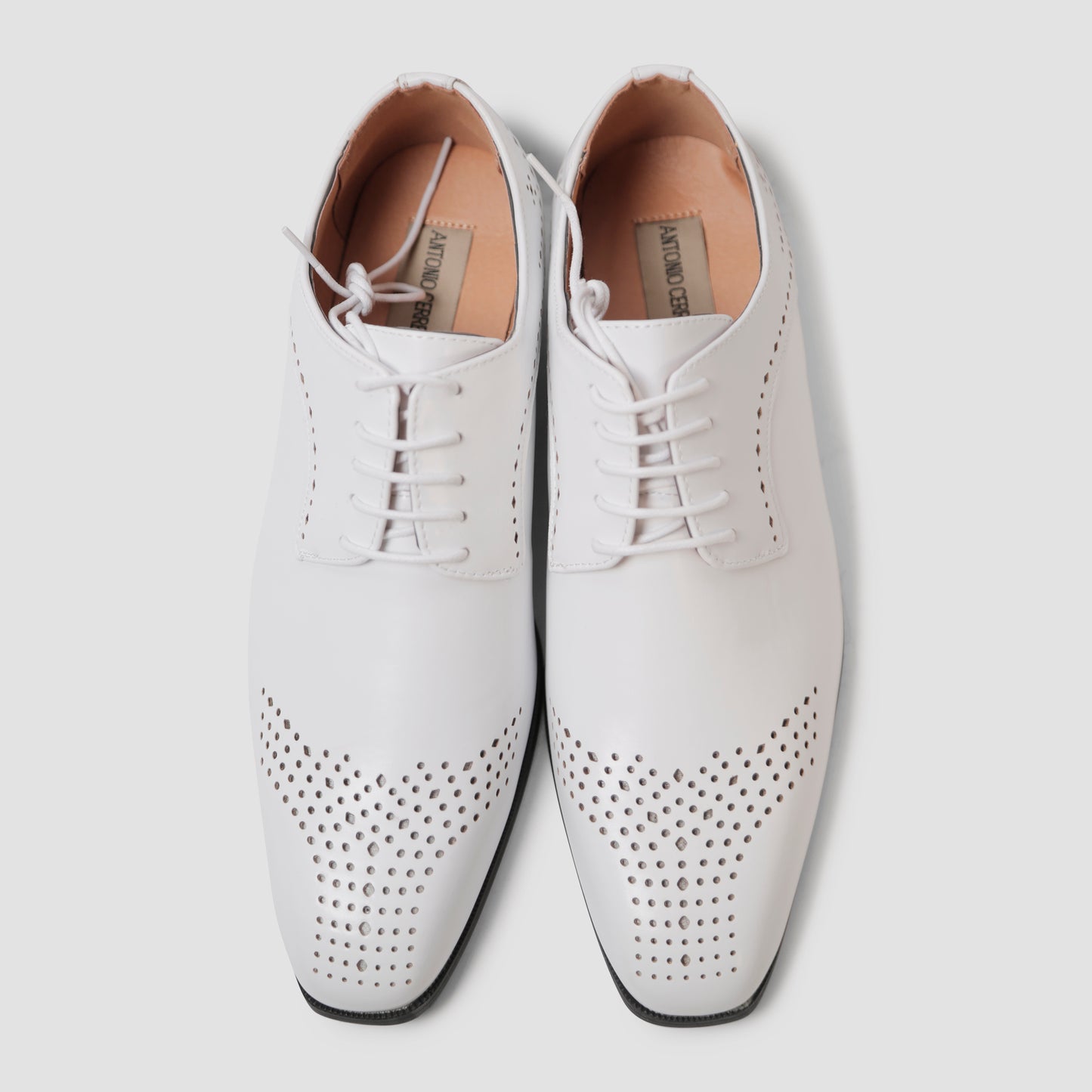 Snow White Brogue Oxfords