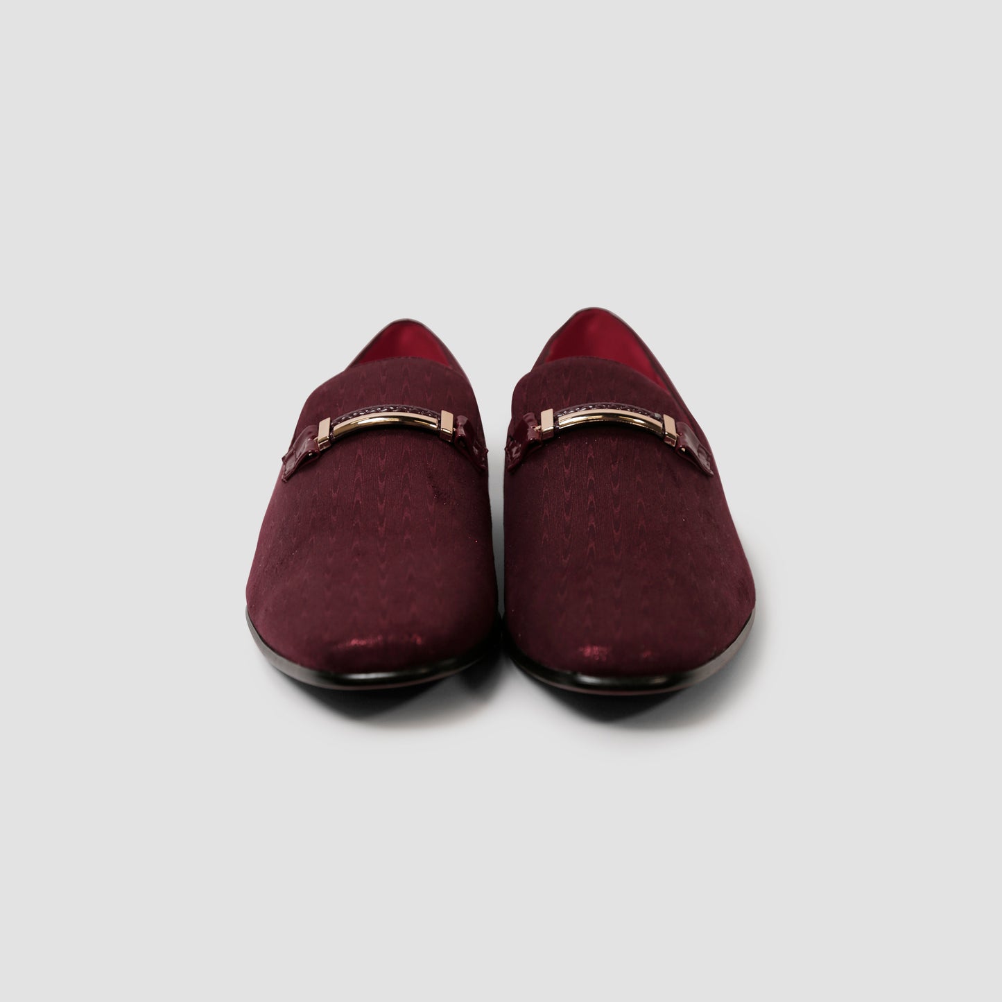 Burgundy Shine Loafers