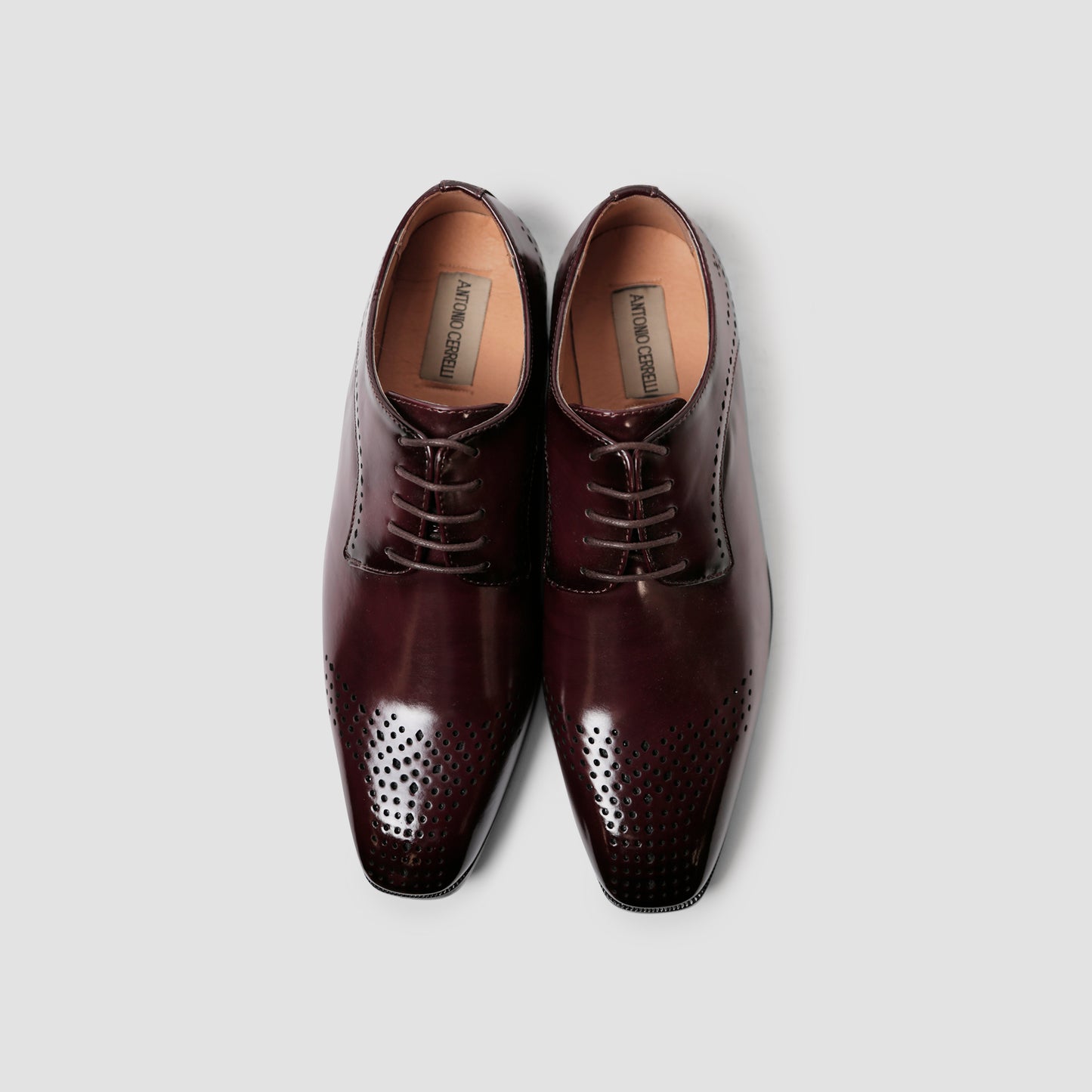 Burgundy Oxford Brogues