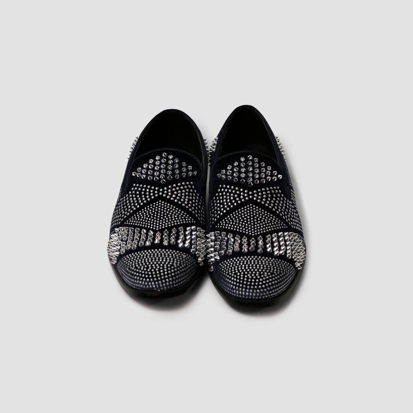 Midnight Studded Loafers