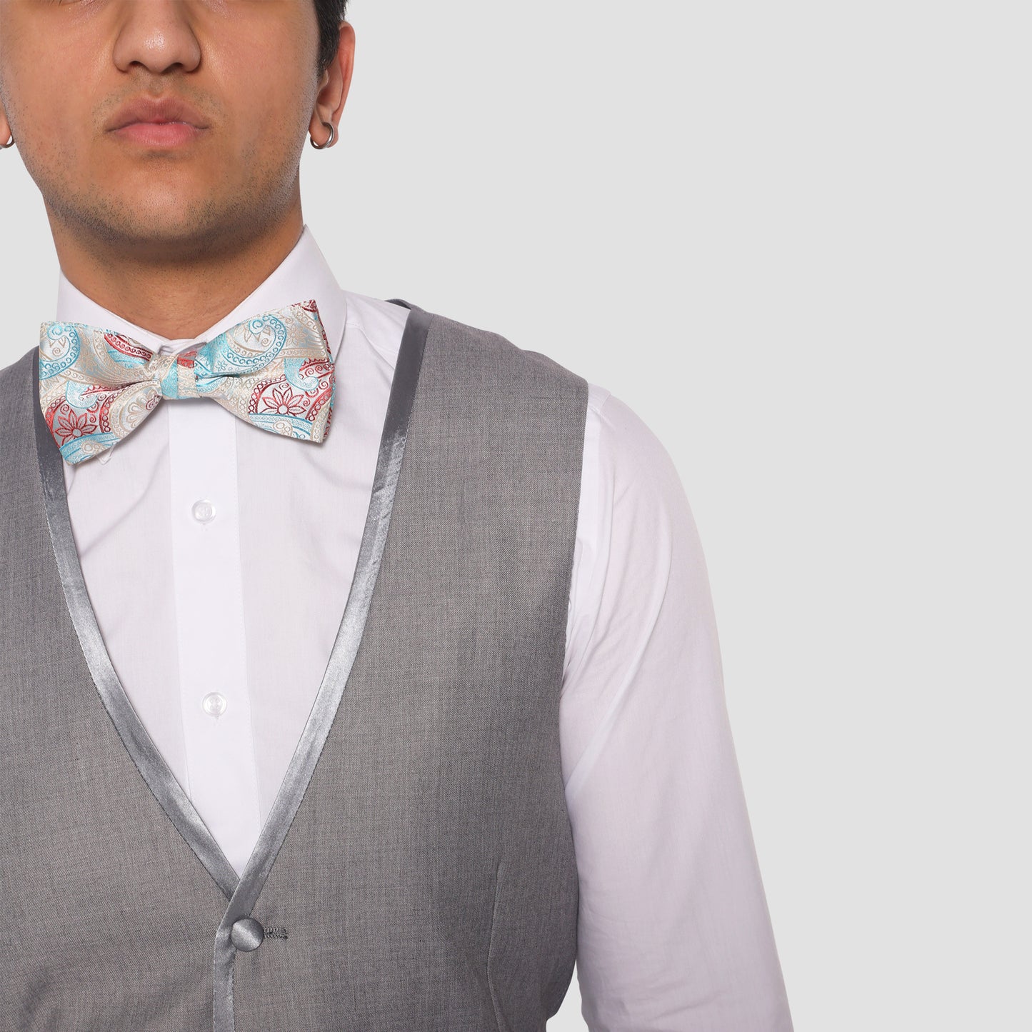 Grey Vest with Pant