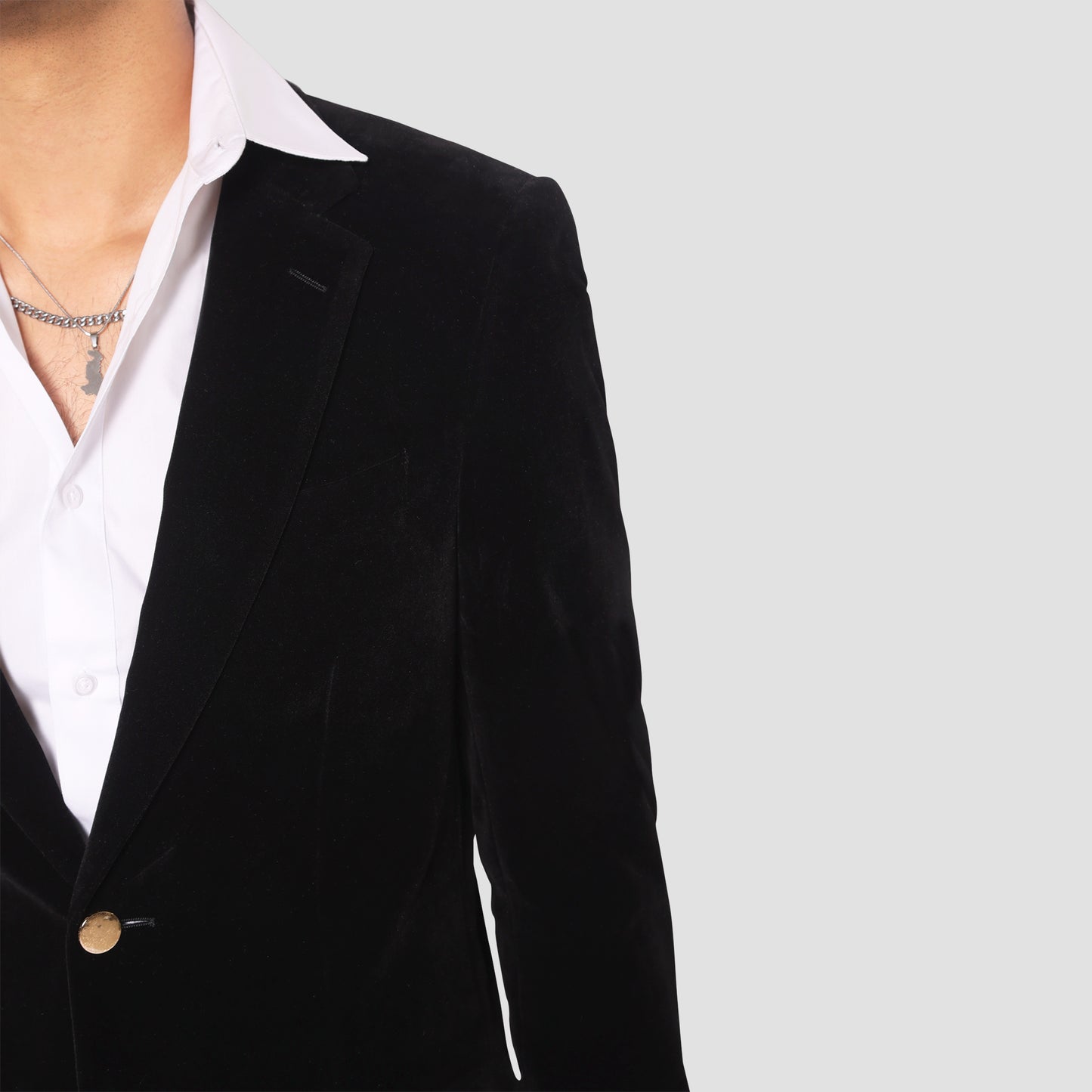 Black Velvet Blazer