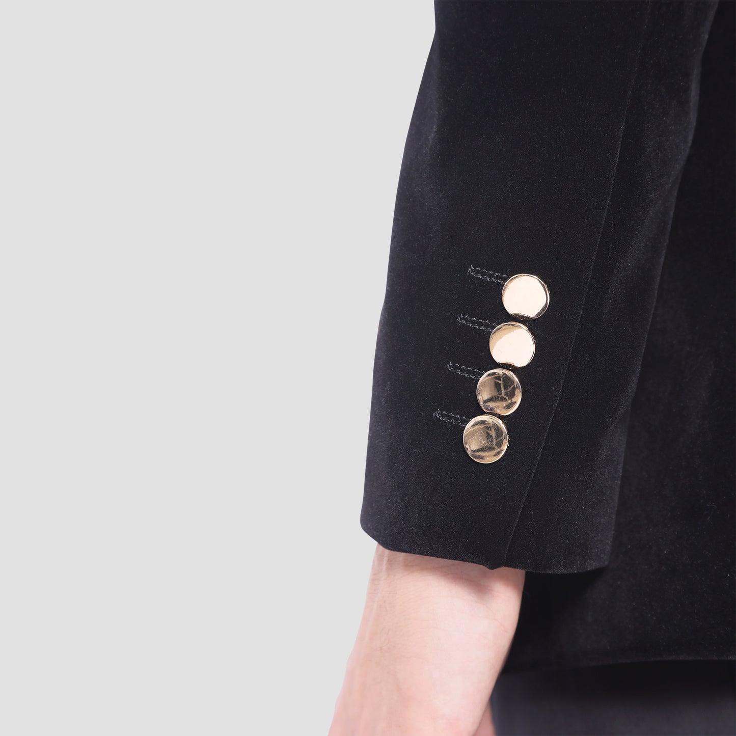 Black Velvet Blazer