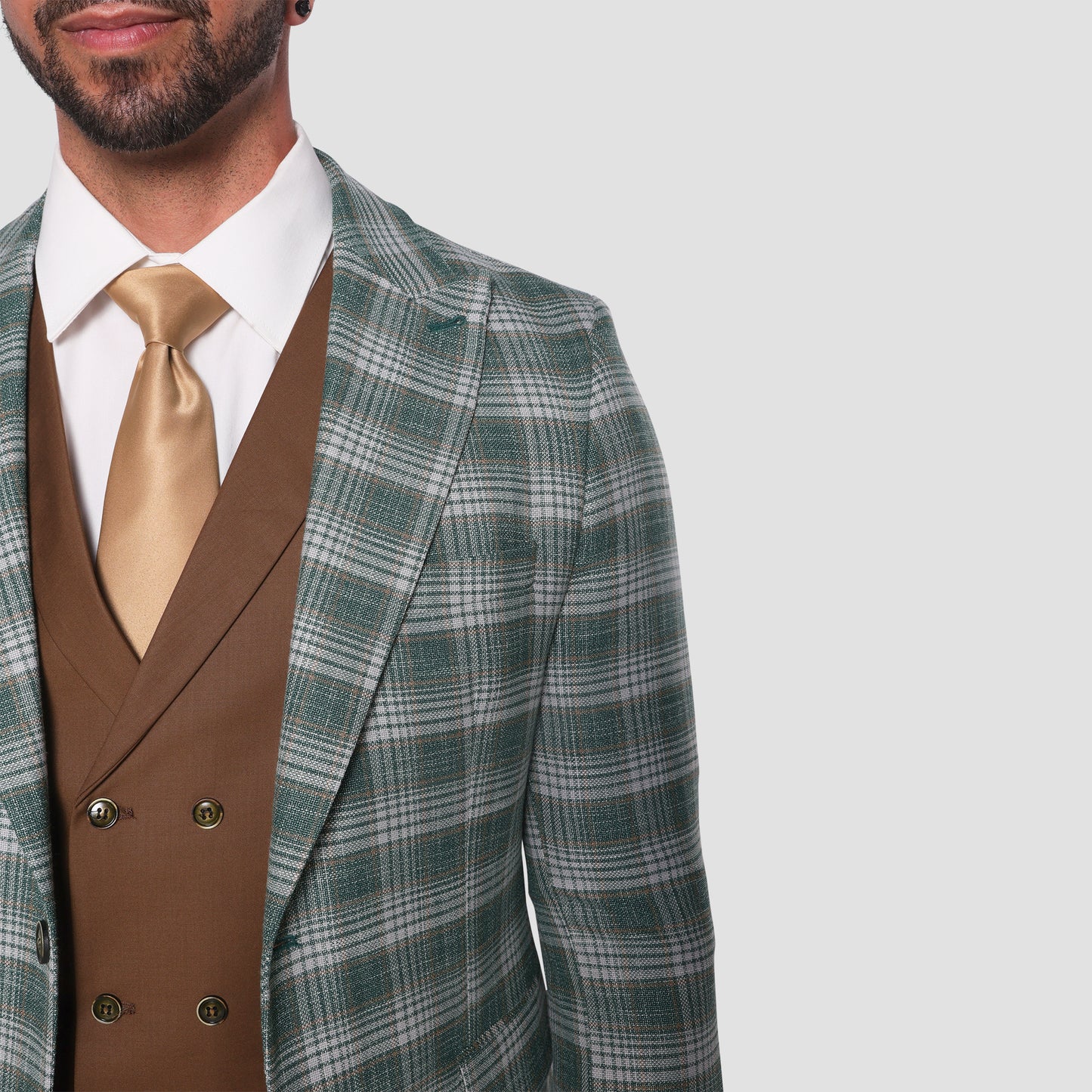 Green Plaid Suit