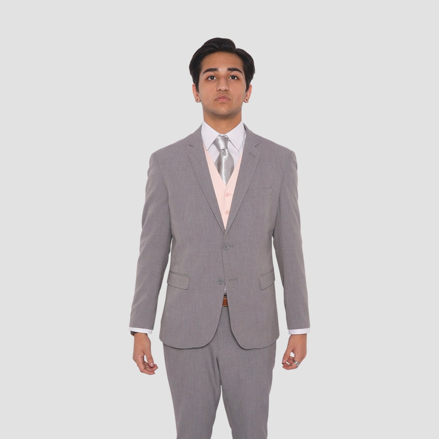 Solid Grey Suit