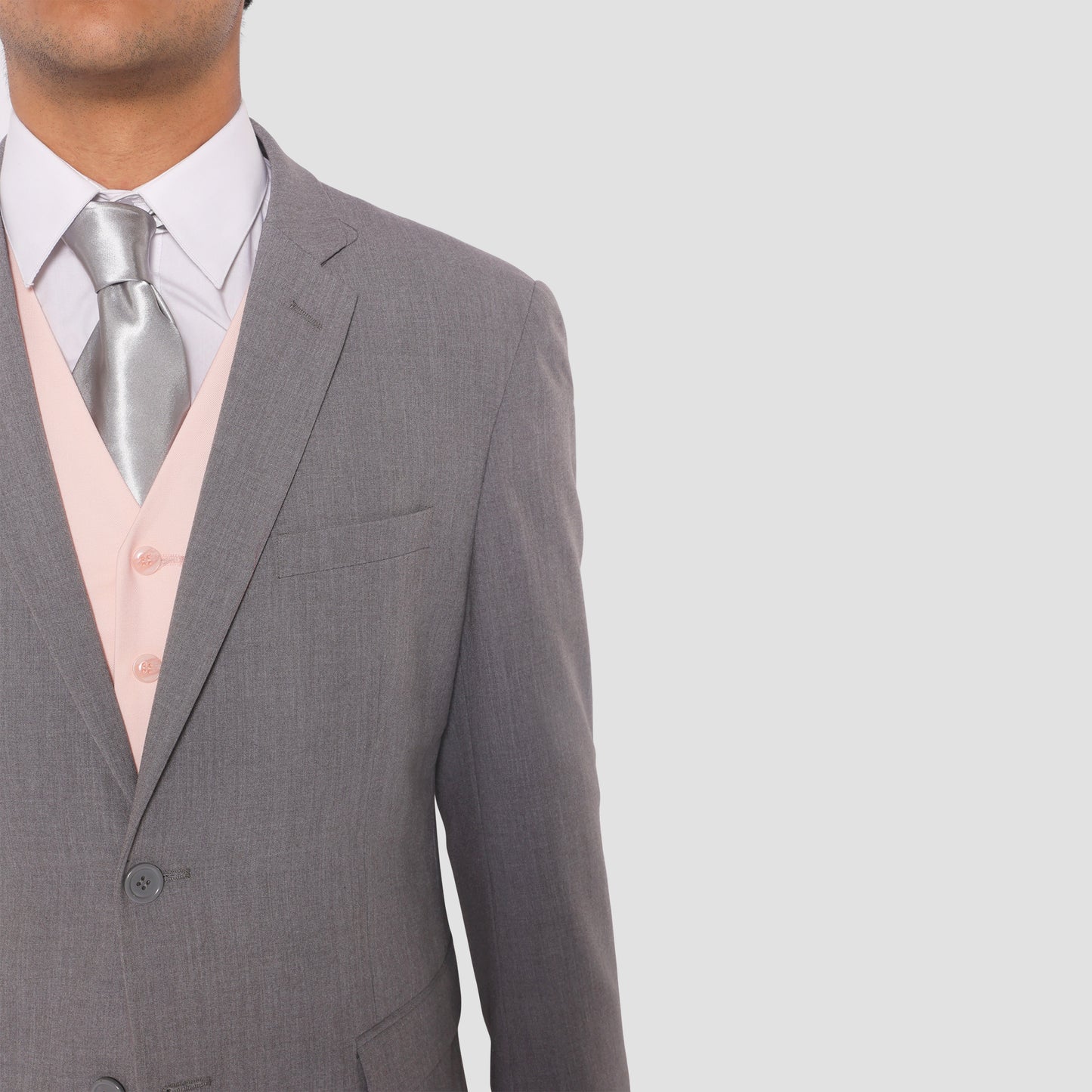 Solid Grey Suit