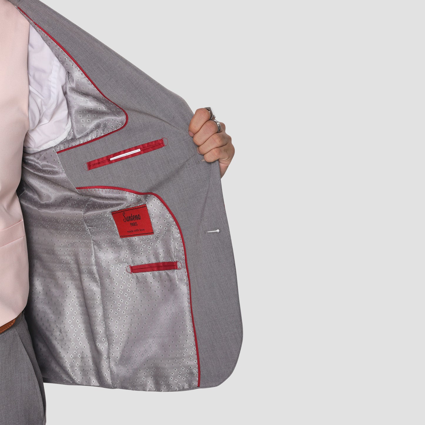 Solid Grey Suit