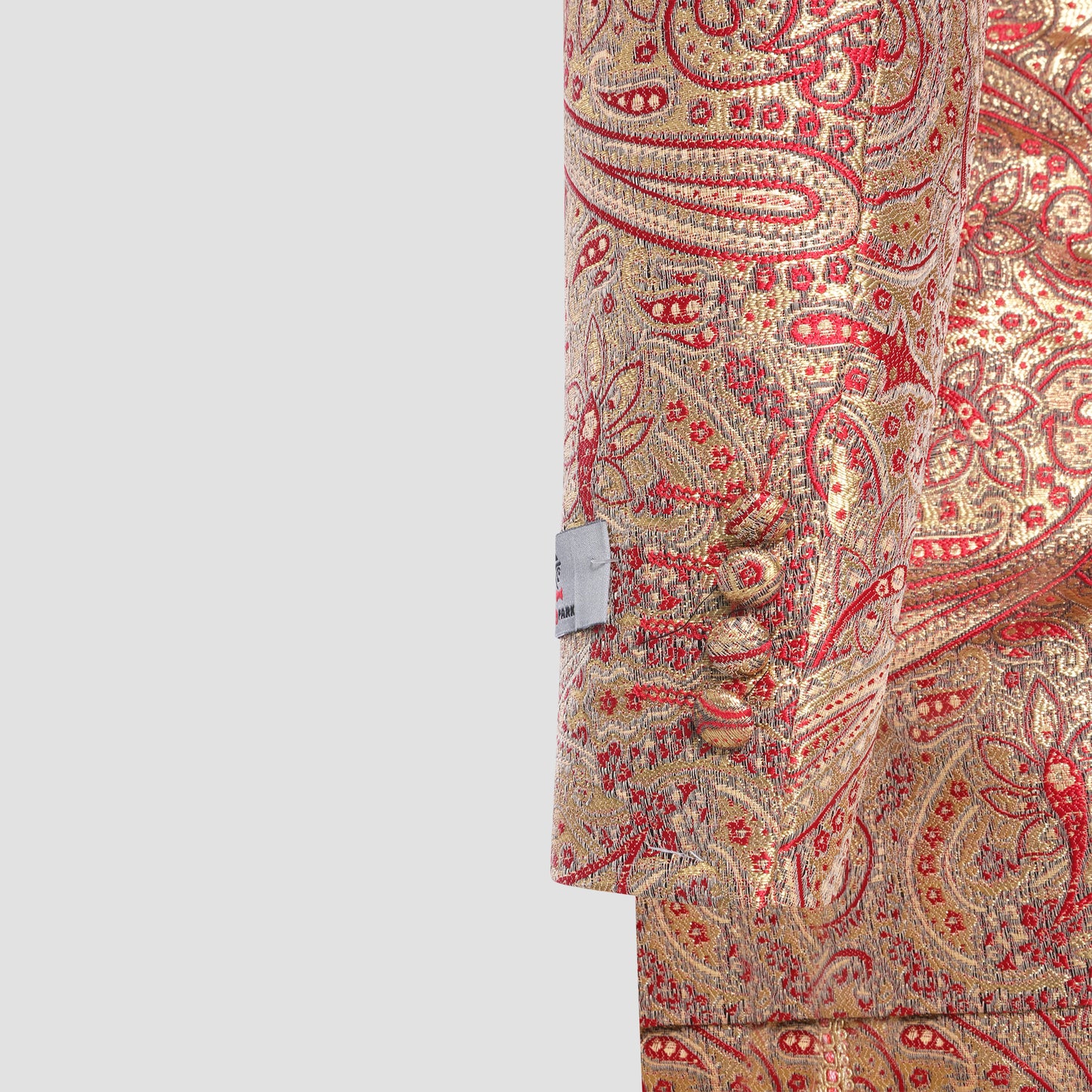 Red & Gold Fashion Suit