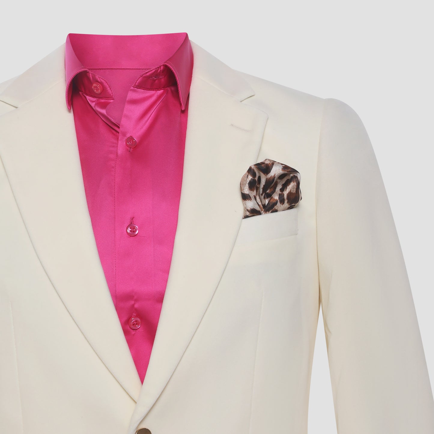 Cream Velvet Blazer