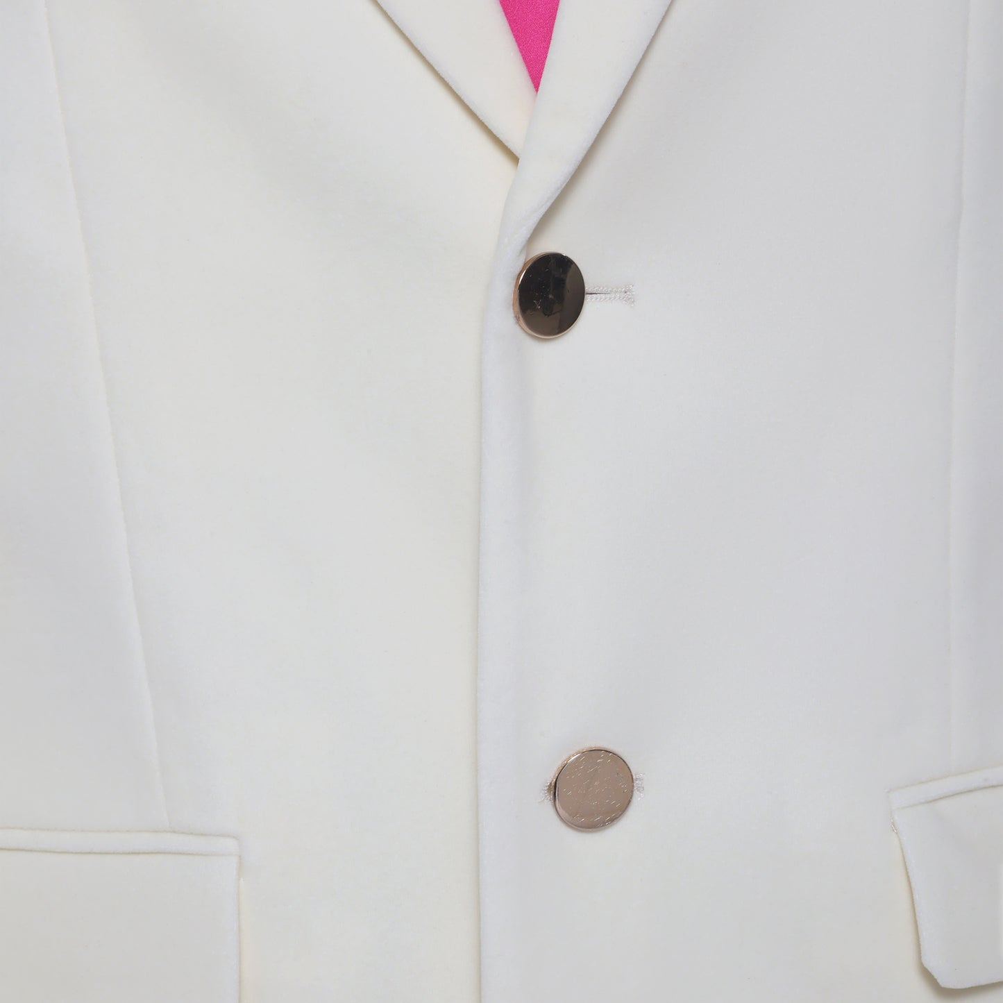 Cream Velvet Blazer