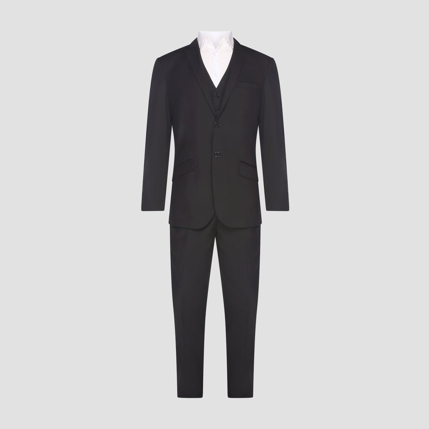 Solid Black Suit