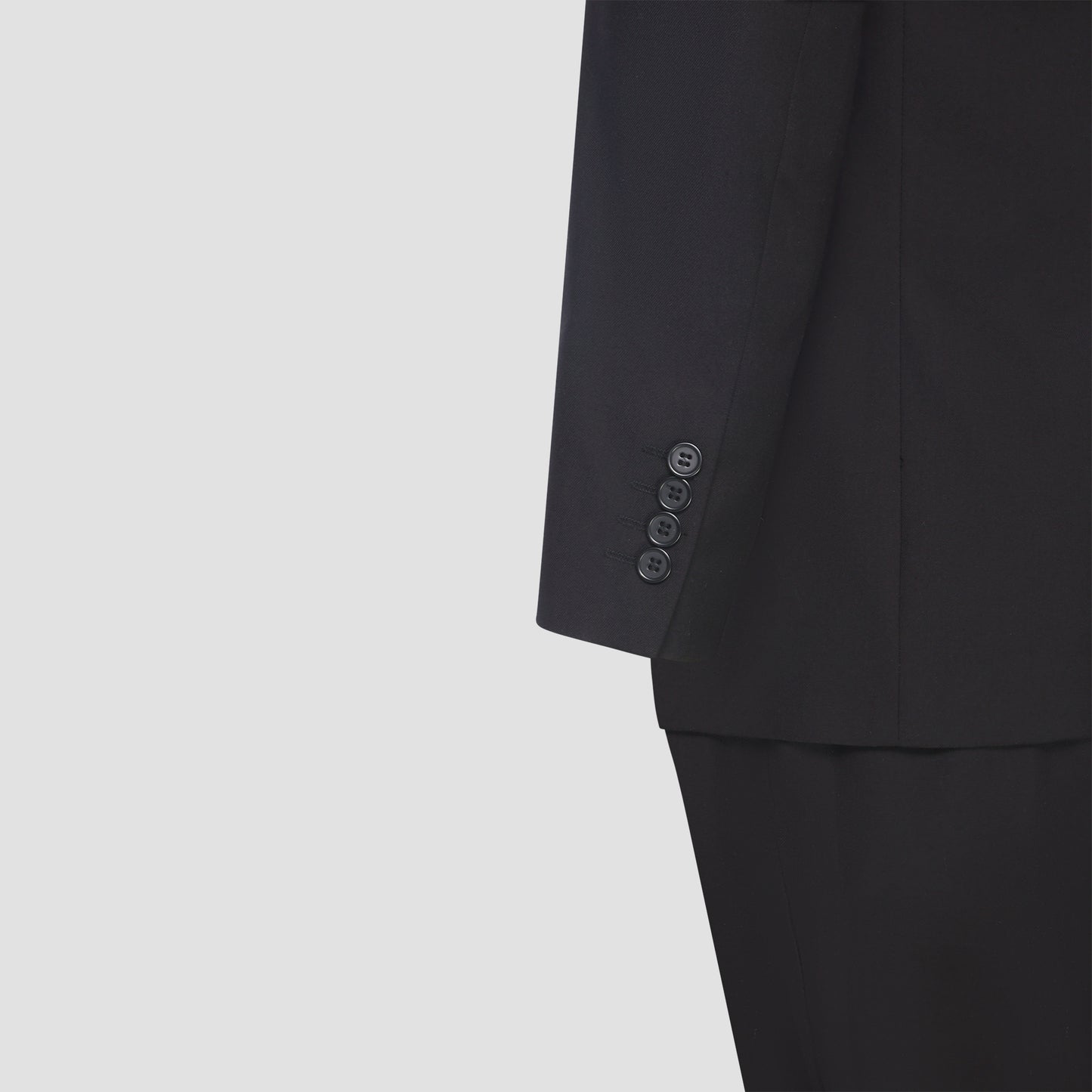 Solid Black Suit
