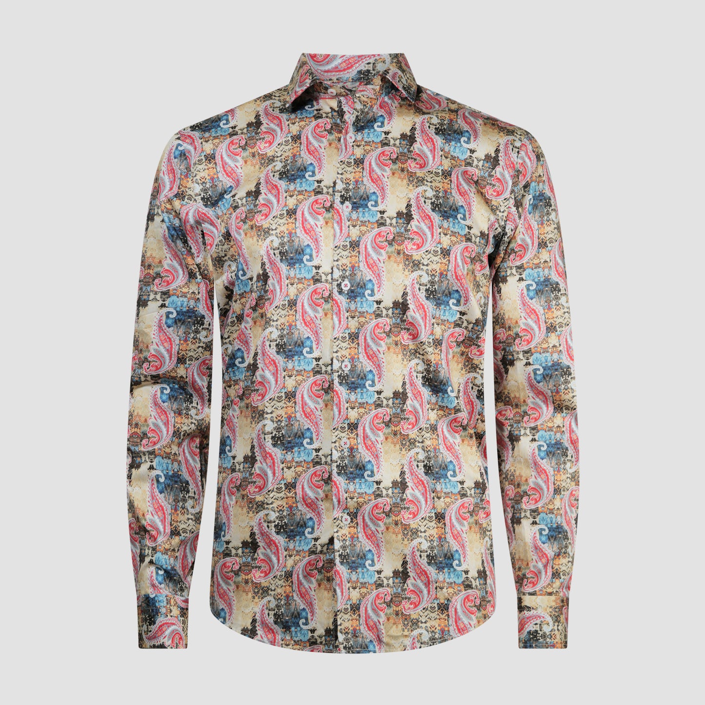 Vintage Tapestry Print Shirt