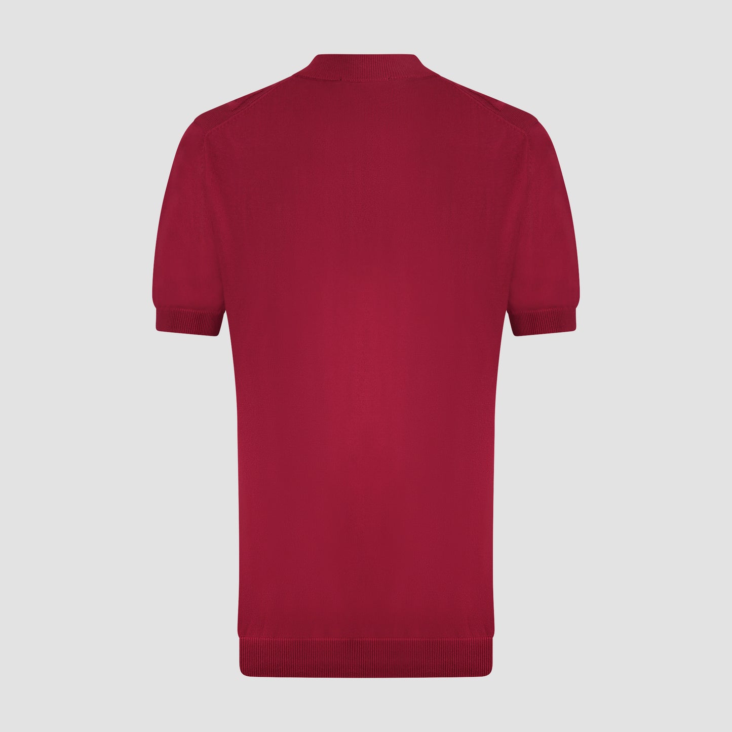 Crimson Zip Detail Shirt