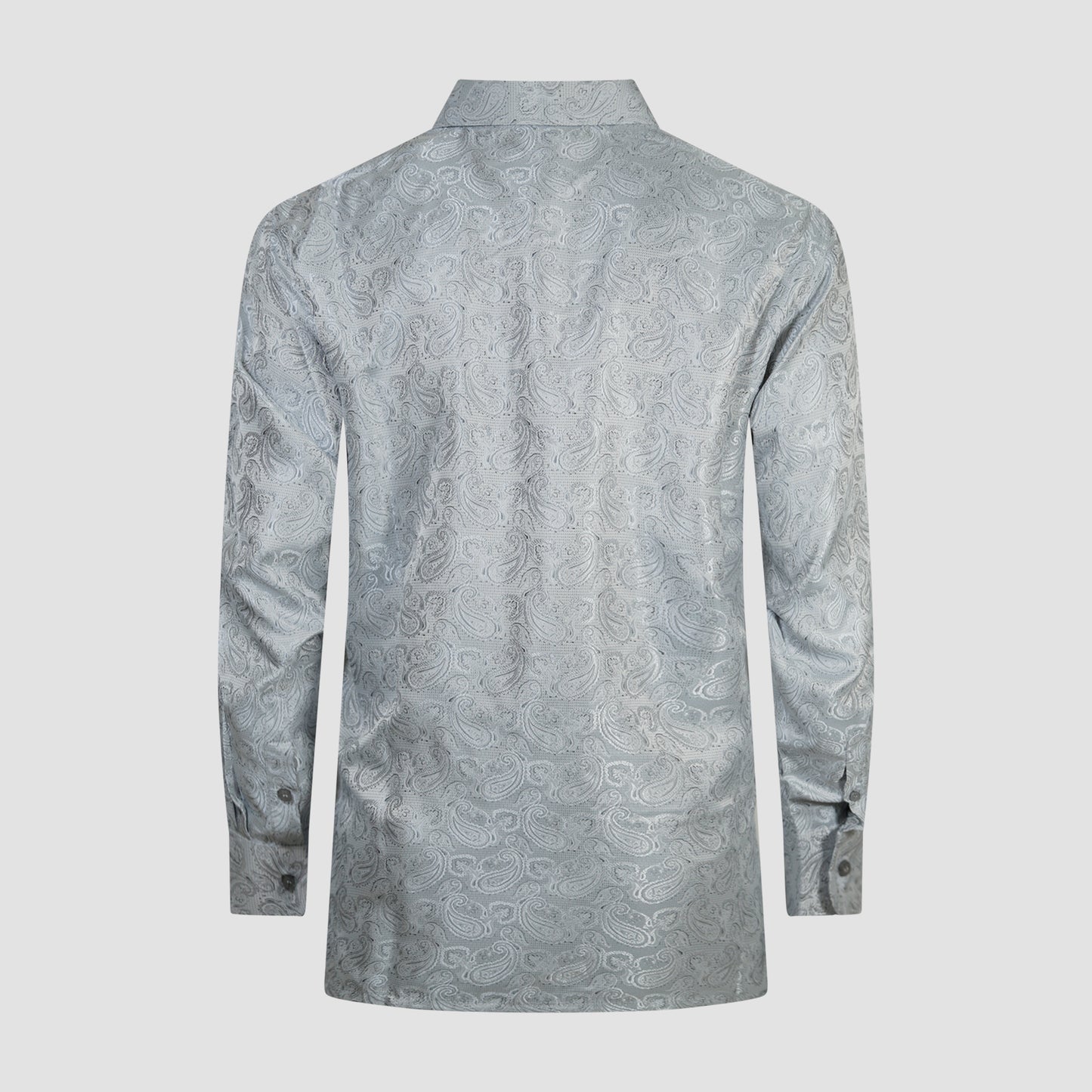 Silver Paisley Shirt