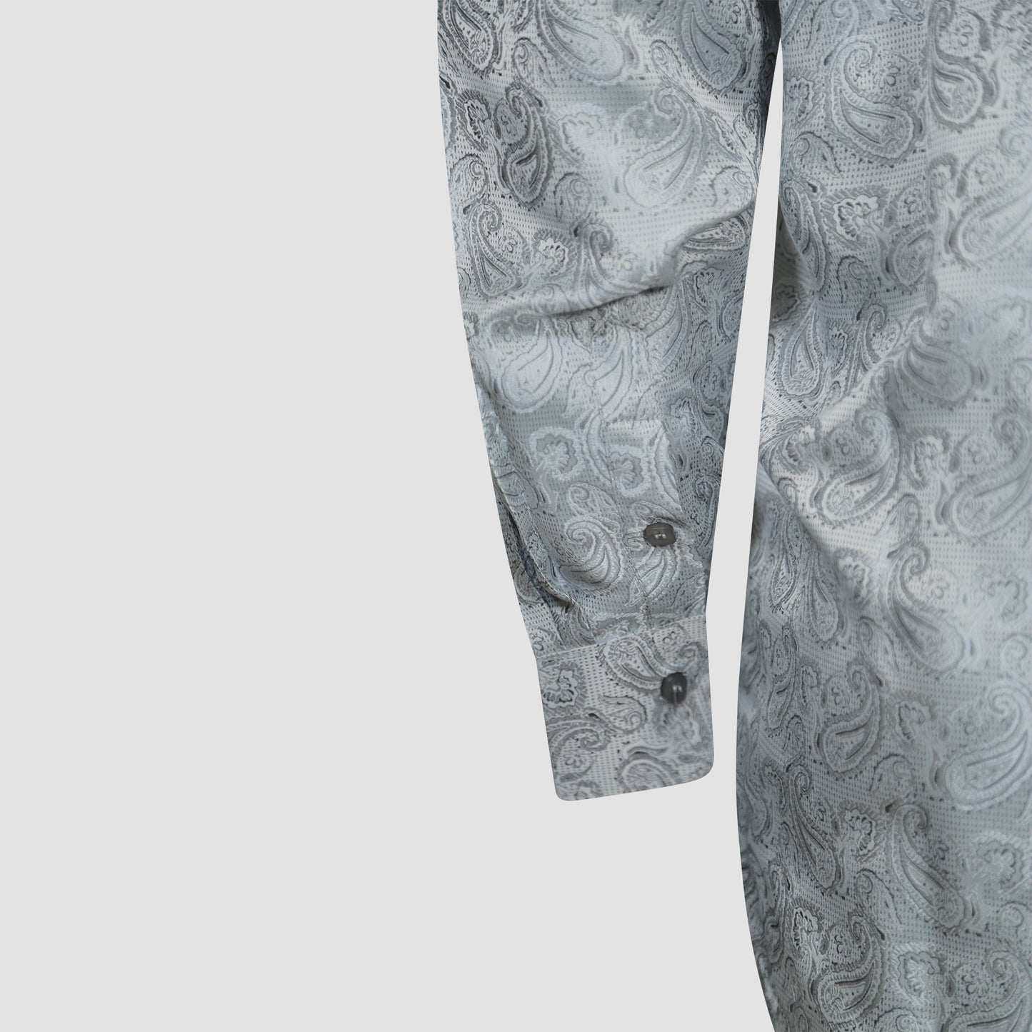 Silver Paisley Shirt