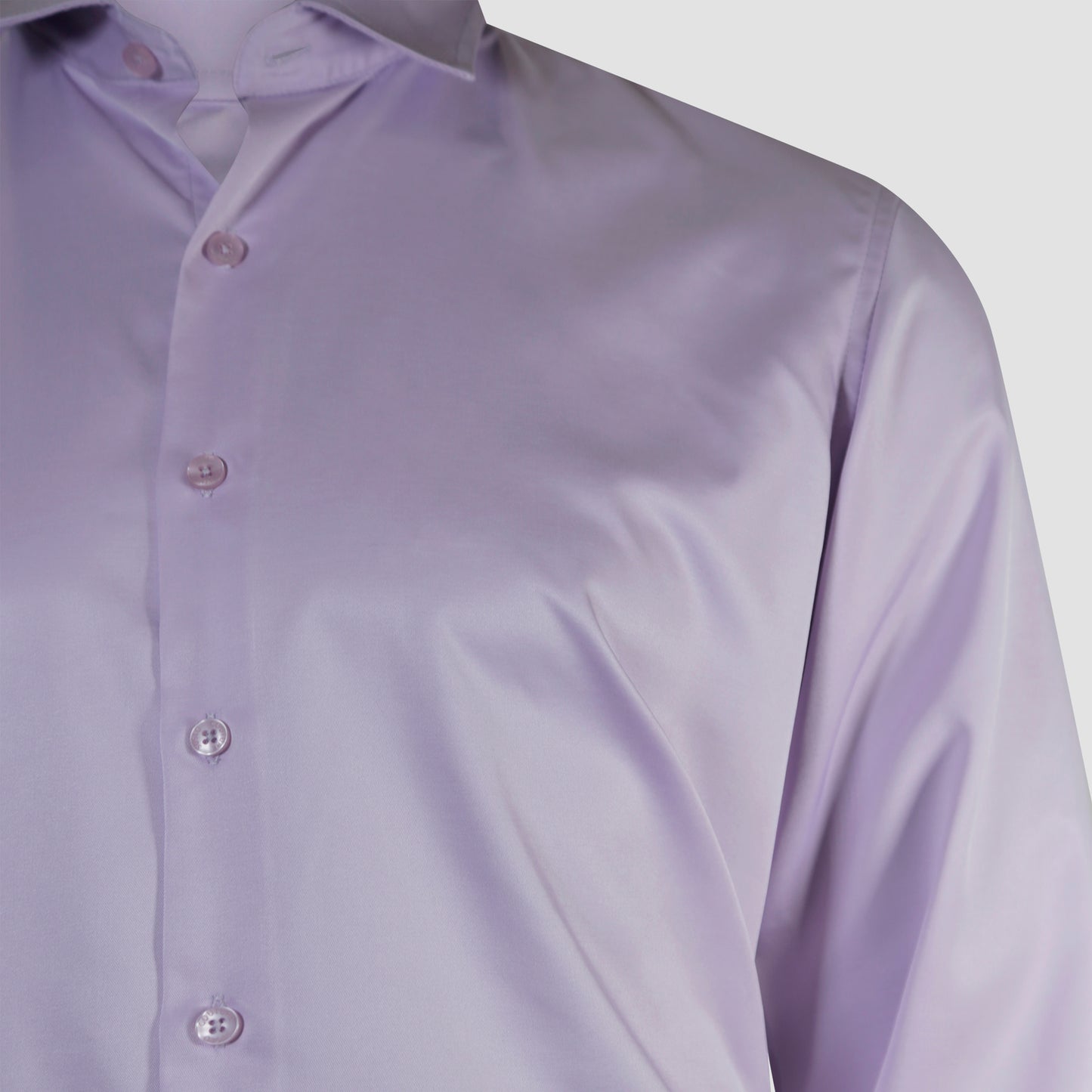 Lavender Luxe Satin Shirt