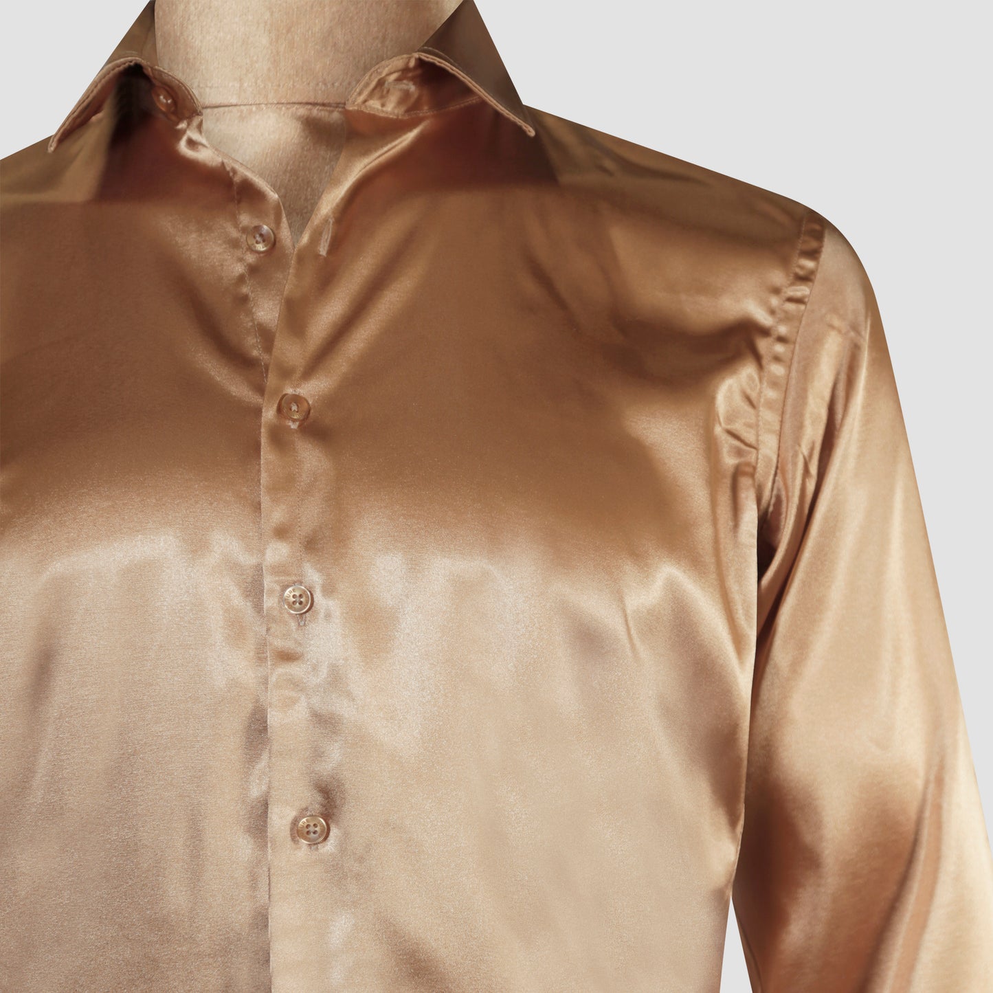 Golden Glow Satin Shirt