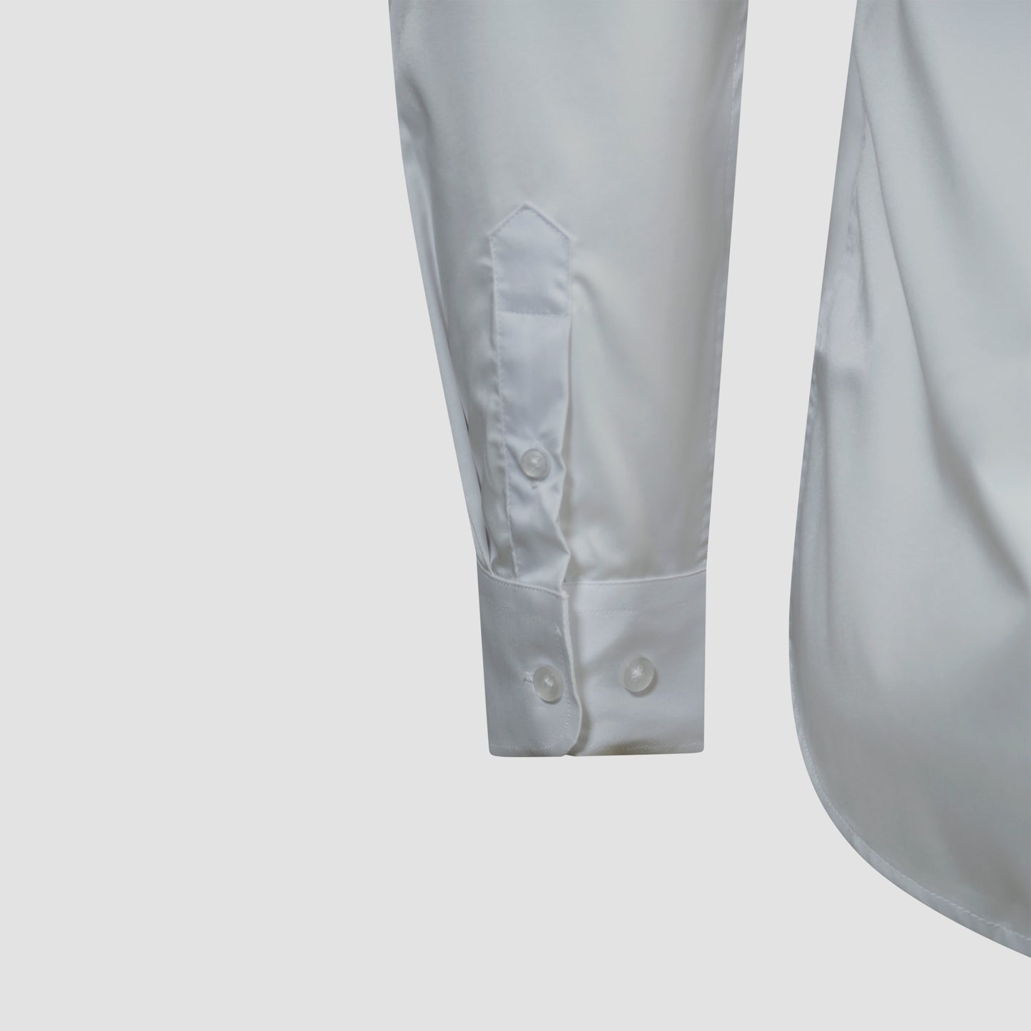 Classic White Satin Shirt