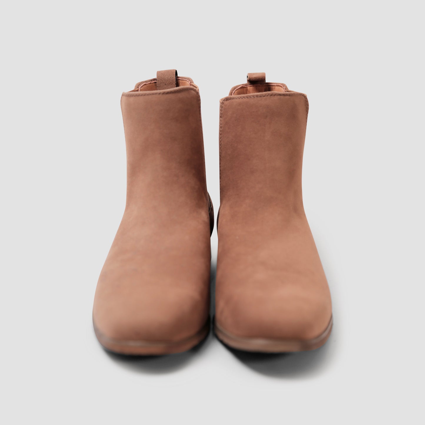 Suede Tan Chelsea Boots