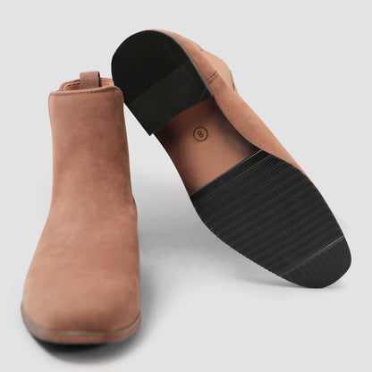 Suede Tan Chelsea Boots