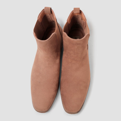 Suede Tan Chelsea Boots