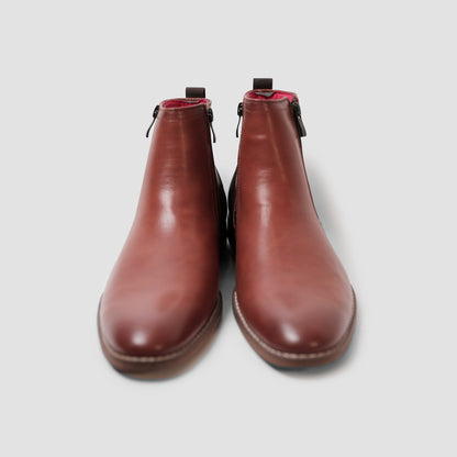 Brown Leather Boots