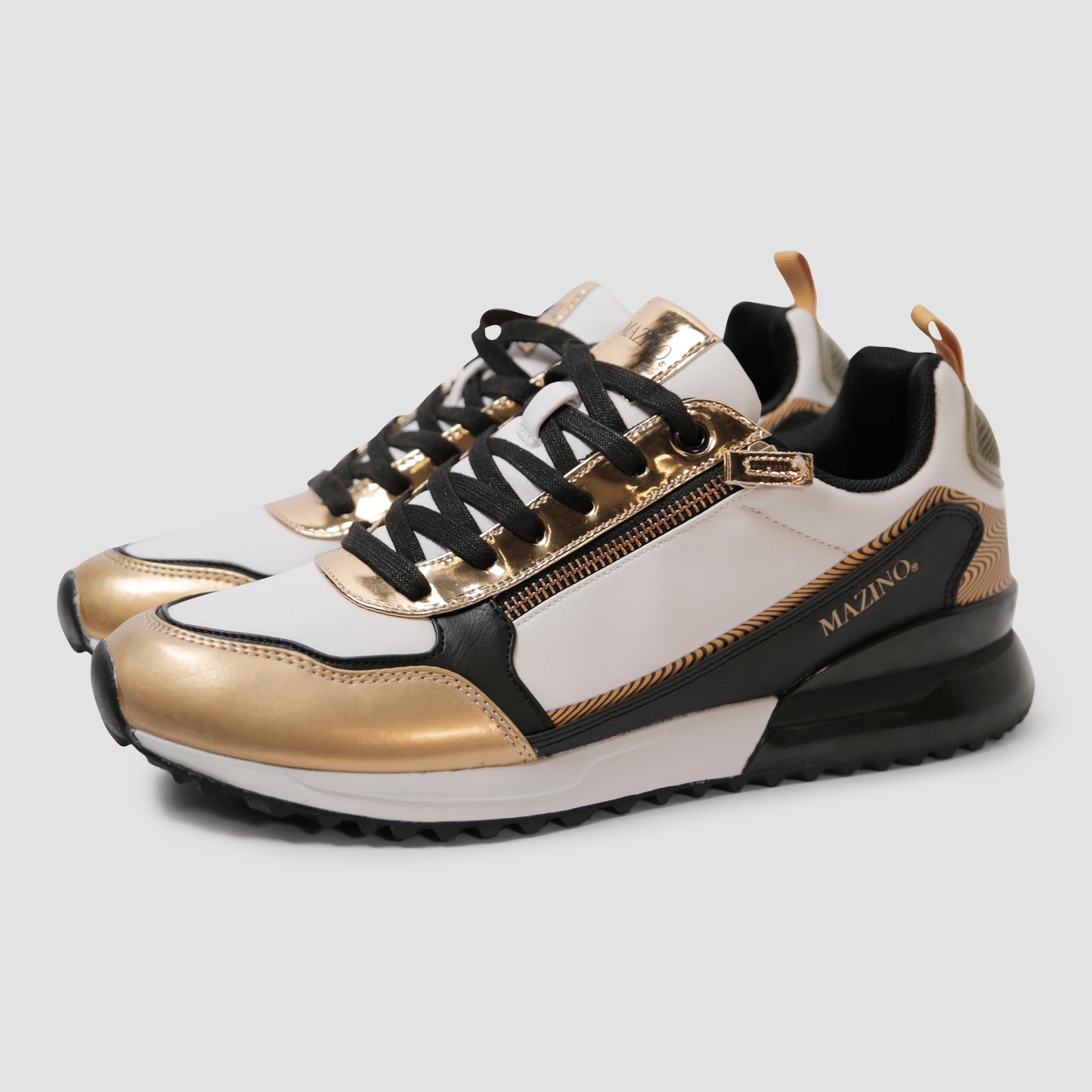 Luxe Gold Rush Sneakers