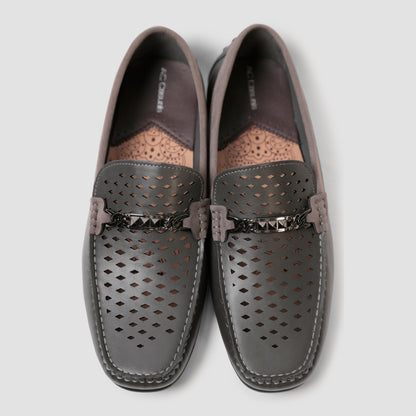 Charcoal Grey Loafers