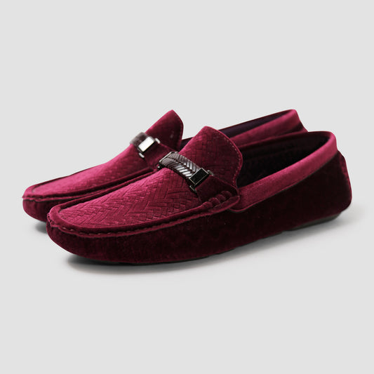 Velvet Wineyard Loafers