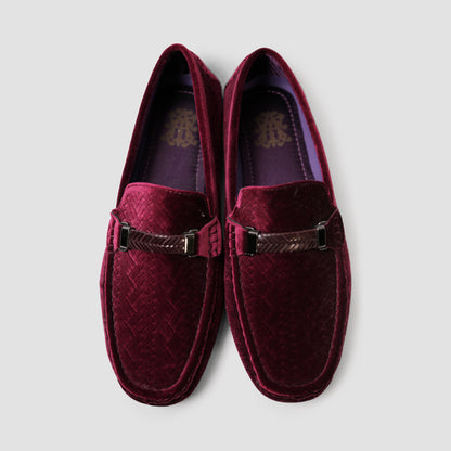 Velvet Wineyard Loafers