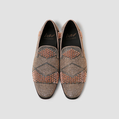 Royal Gold Loafers