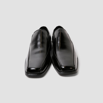 Classic Black Slip-Ons