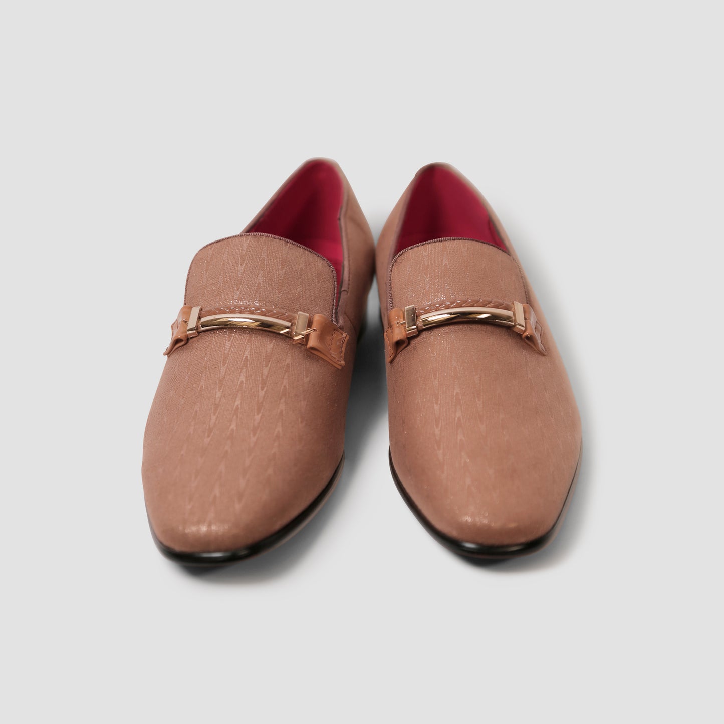 Tan Shine Loafers