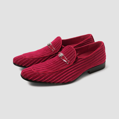 Ruby Velvet Loafers