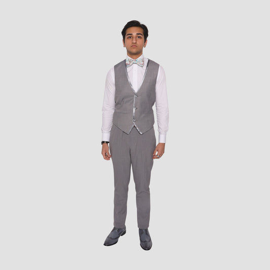 Grey Vest with Pant