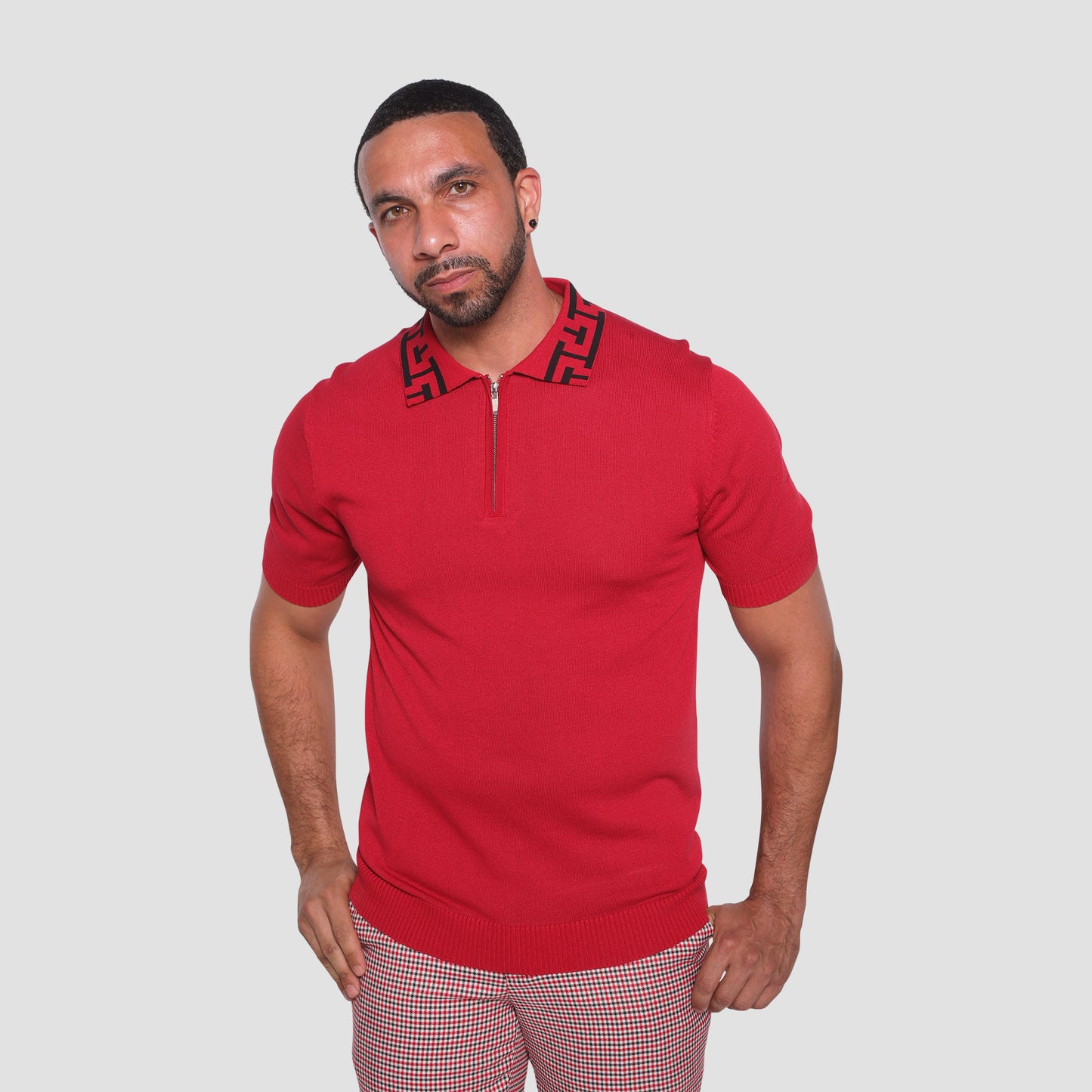 Bold Red Polo Shirt