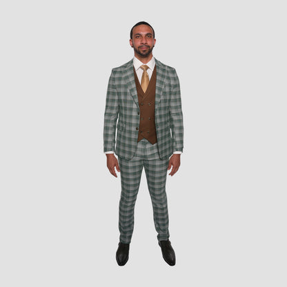 Green Plaid Suit