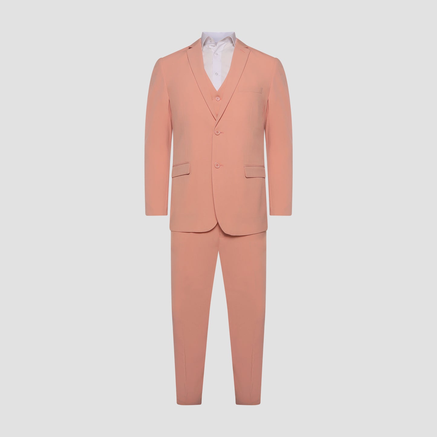 Solid Peach Suit