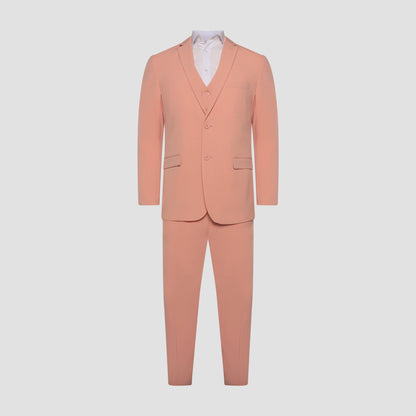 Solid Peach Suit