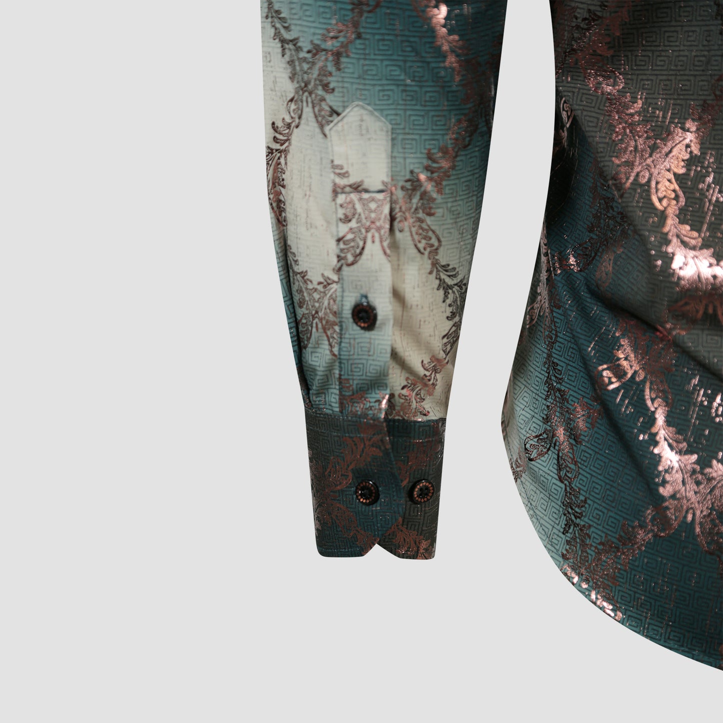 Teal Twilight Tapestry Shirt