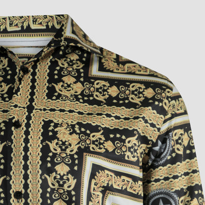 Golden Heritage Print Shirt