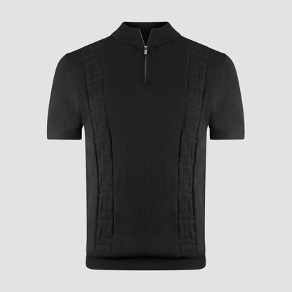 Modern Noir Zip Shirt